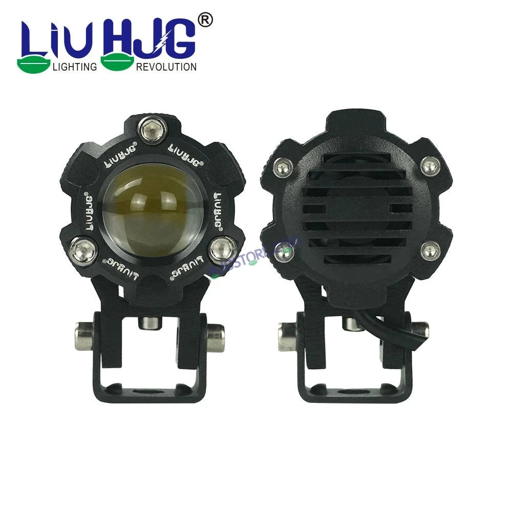 HJG Heavy Mini Drive Genuine with Canbus LED Fog Light Bulb Lamp For Cars and Motorcycles Dual Color (White & Yellow) With Cooling Fan 2Pcs with Canbus Wiring HJG Heavy Drive - HJGstore.com