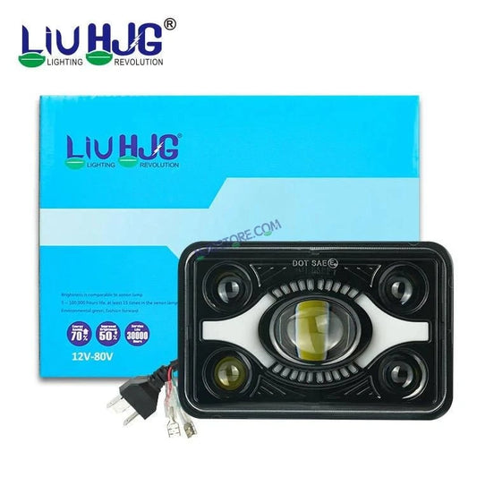 HJG DOT Approved High Beam LED Headlamp High Brightness 4x6 Inch Rectangular LED Headlight 231214 HJG - HJGstore.com