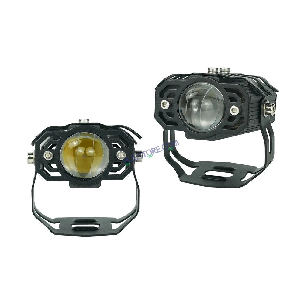 HJG Spider Drive Pack of 2 Pc Foglight Foglamp Car LED Work Light Driving Lamp Headlights Auxiliary Light for Motorcycle Accessories Fog Light Motorcycle Spotlight, Set of 2 HJG Spider Drive - HJGstore.com