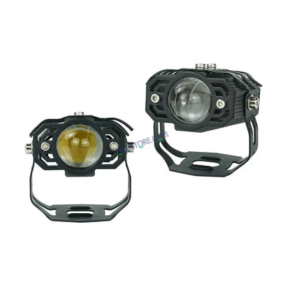 HJG Spider Drive Pack of 2 Pc Foglight Foglamp Car LED Work Light Driving Lamp Headlights Auxiliary Light for Motorcycle Accessories Fog Light Motorcycle Spotlight, Set of 2 HJG Spider Drive - HJGstore.com