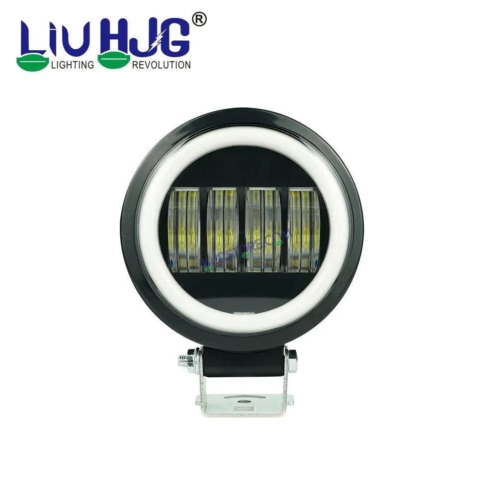 HJG Amber Clear Lens Fog light Foglight Foglamp LED Spot Light Pods Square Driving Fog Offroad Lights For Truck Car SUV ATV Car Lighting System - HJGstore.com