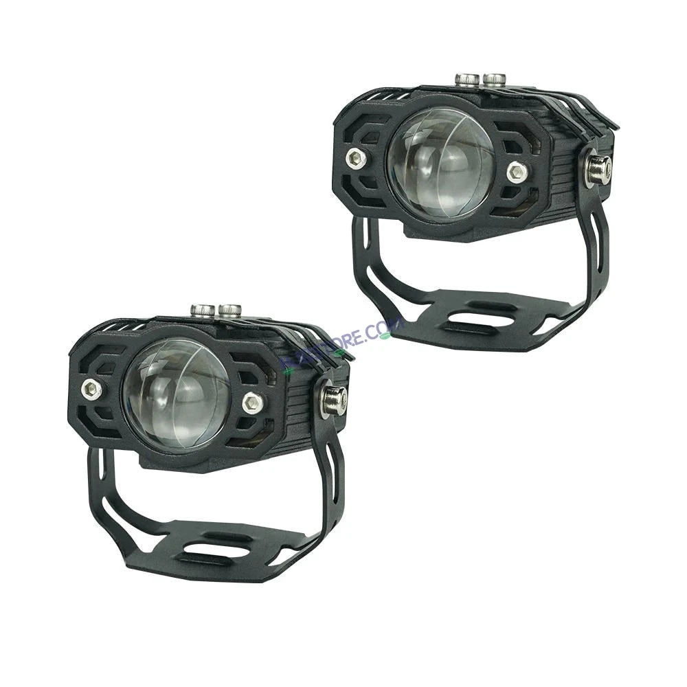 HJG Spider Drive Pack of 2 Pc Foglight Foglamp Car LED Work Light Driving Lamp Headlights Auxiliary Light for Motorcycle Accessories Fog Light Motorcycle Spotlight, Set of 2 HJG Spider Drive - HJGstore.com