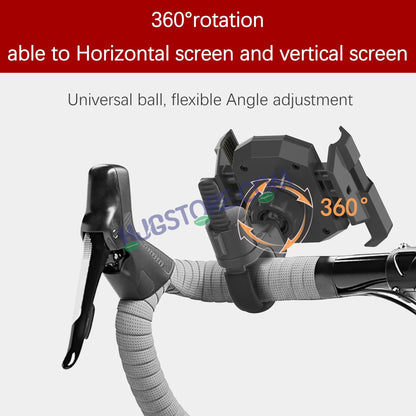 HJG New 9121 Metal Body Shockproof Mobile Holder with Jaw Grip Damper Anti Vibration for Bike, Two Wheelers Universal HJG Mobile Holder Pro Spider Anti-Shake Anti-Theft Zero Vibration Shockproof Mobile Holder 4 Vibration Proof Ball Joints LIU HJG Holder - HJGstore.com