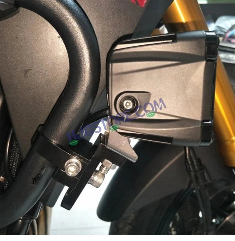 HJG New Heavy Duty Premium Large 85mm Clamps Suitable for 38mm - 60mm width Mounting Clamps Leg Guard & Fork Compatible Clamps Universal For Mounting Fog Lights Universal ( Pack Of 1 Set, 2pc), LIU HJG Premium 85mm Large Clamps (For 38mm - 60mm width) - HJGstore.com