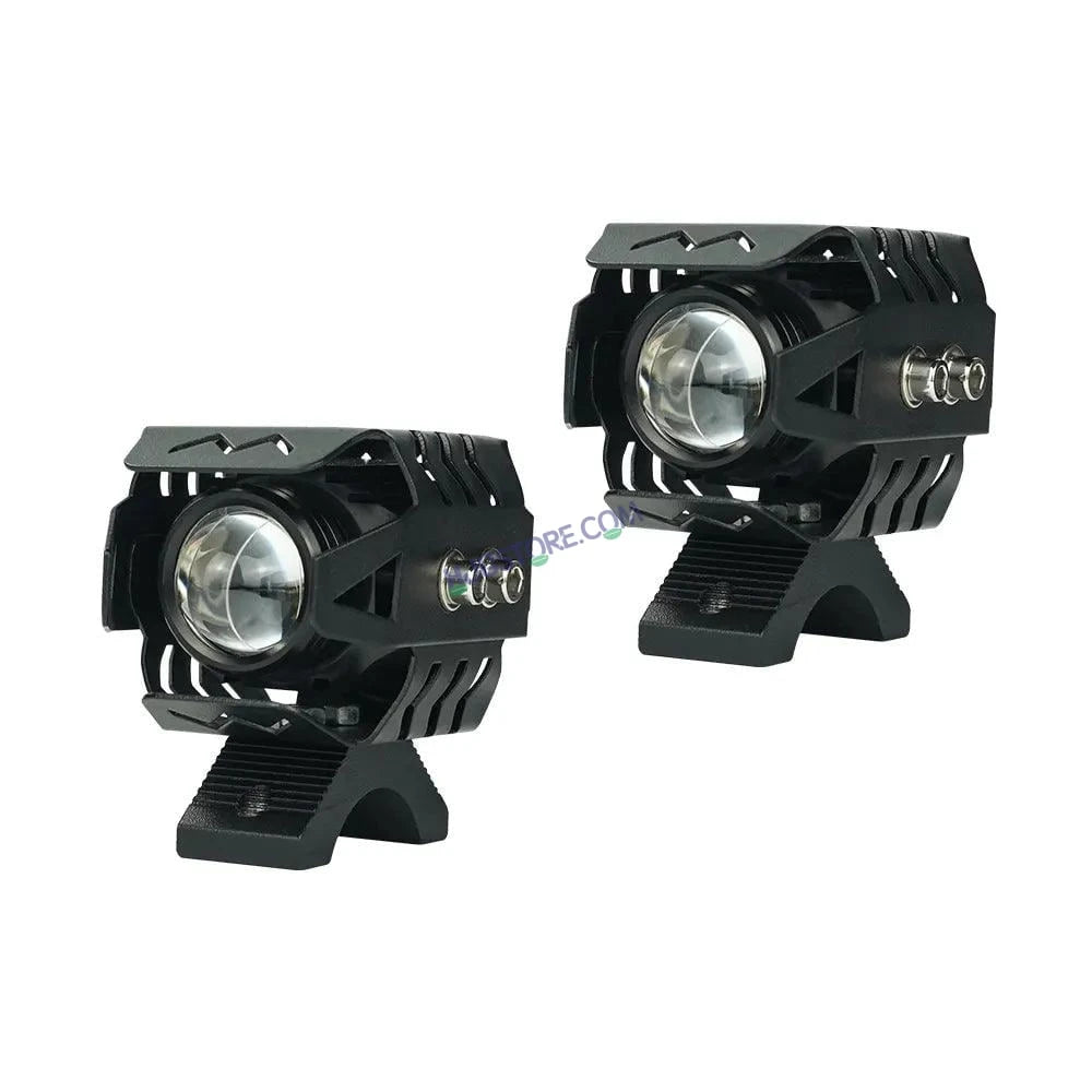 HJG 1192 HJG M1 M3 M5 M6 PLUS Headlight LED Mini Driving Light Motorcycle Accessories White Yellow Adjustable LED Fog Driving Lights, Set of 2 Foglight - HJGstore.com