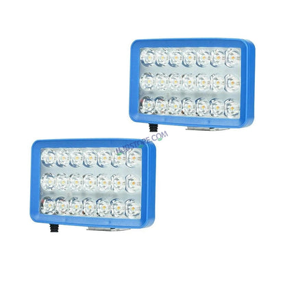 HJG 21 LED Rectangle Foglight Foglamp 3 Colour White, Warm White, Yellow HJG Foglight HJG Car Accessories Led Headlights Mini Driving Lights Led Fog Lights For Motorcycle Lights, Set of 2 - HJGstore.com