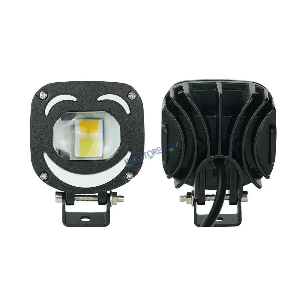 HJG 1190 Foglight Foglamp 120W Dual LED Lights Anti Fog Headlights Mini Driving Light HJG M1 Plus X1 X5 X7, Set of 2 - HJGstore.com