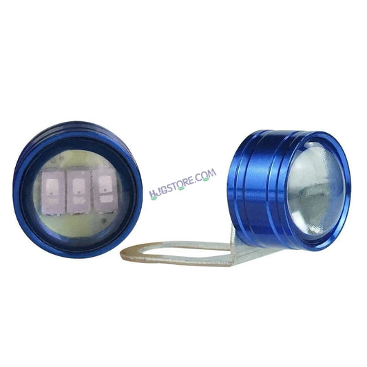 HJG Blue Strobe Light with Flashing Handle Light Blue Universal for Motorcycle, Car, SUV Set of 2 Strob Light HJG, Blue Strob HJG - HJGstore.com