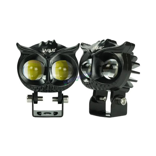 HJG Owl Foglight dual color motorcycle headlight 20w led headlight for Off-road truck, Bikes, Car, SUV - HJGstore.com