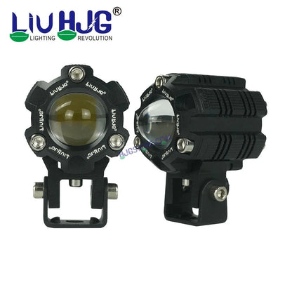 HJG Heavy Mini Drive Genuine with Canbus LED Fog Light Bulb Lamp For Cars and Motorcycles Dual Color (White & Yellow) With Cooling Fan 2Pcs with Canbus Wiring HJG Heavy Drive - HJGstore.com