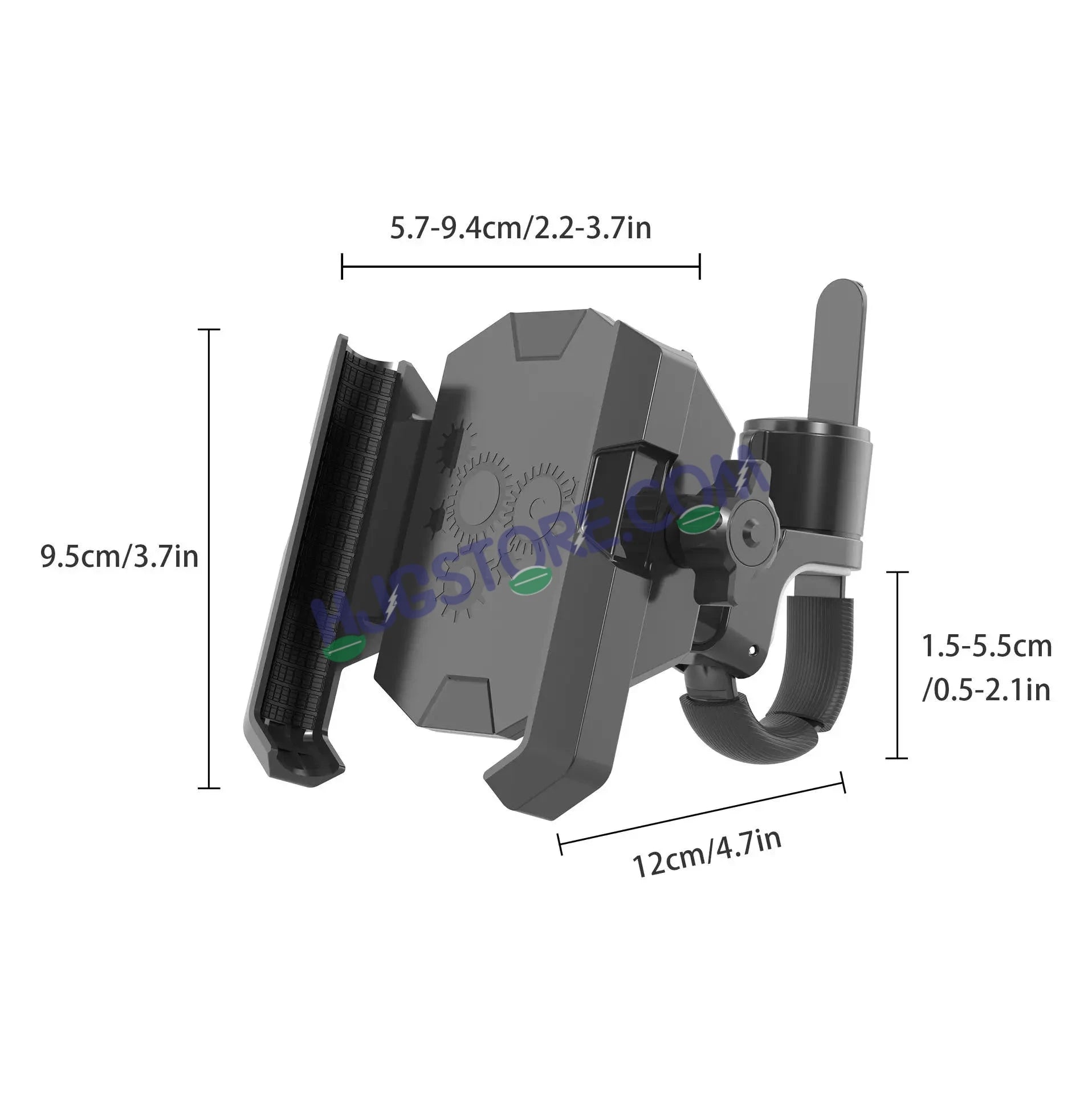 HJG New 9121 Metal Body Shockproof Mobile Holder with Jaw Grip Damper Anti Vibration for Bike, Two Wheelers Universal HJG Mobile Holder Pro Spider Anti-Shake Anti-Theft Zero Vibration Shockproof Mobile Holder 4 Vibration Proof Ball Joints LIU HJG Holder - HJGstore.com