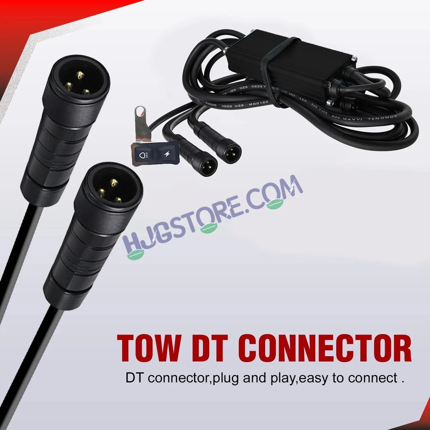 HJG Wiring Harness Kit 3 Wire Updated with Braided Wire, Included Couplers and Canbus - Foglight Wiring Harness Kit (2 Colour, 3 Wire with Flashing Mode, Genuine HJG) 3 Wire Wiring Harness Kit, Braided Wire, Coupler Fitting - HJGstore.com