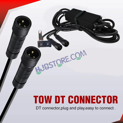 HJG Wiring Harness Kit 3 Wire Updated with Braided Wire, Included Couplers and Canbus - Foglight Wiring Harness Kit (2 Colour, 3 Wire with Flashing Mode, Genuine HJG) 3 Wire Wiring Harness Kit, Braided Wire, Coupler Fitting - HJGstore.com