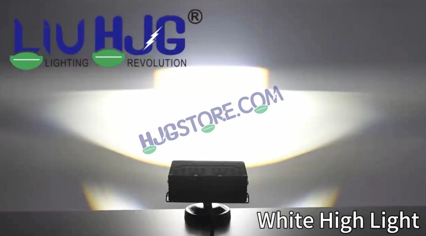 HJG Blaze 3 Lens Waymaker Pro 240W Blaze 3 Lens Foglight New Model LED Foglight with Laser Spot and Wide Spread Red/White/Yellow 240W Foglight Ultra Wide Dual Intensity LED Driving Fog Light 3000K/6500K Universal For All Cars & Bikes LIU HJG Blaze 3 Fog - HJGstore.com