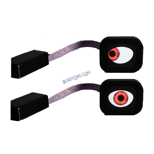 HJG New Eye Light Type 1 Animated Eye For Decor Universal for Car and Bike Eye Light with Flashing Handle Light Multi Color Universal for Motorcycle, Car, SUV Pack of 1 Eye Light HJG Eye Light Type 1, Animated Eye Light - HJGstore.com