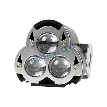HJG G15 Dragon Triple Lens 60W Foglight with White/Yellow/Flash Mode Projector Foglight 60W Foglight Ultra Wide Dual Intensity LED Fog Lights White/Yellow/Warm White/Flash Hi/Lo Beam Fog Universal For All Cars & Bikes LIU HJG G15 Dragon 60W Foglight 2pc - HJGstore.com