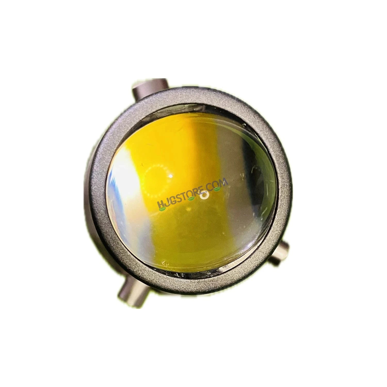 HJG H4 Lens New Model White Yellow LED Headlight Bulb H4 For All Motorcycles (Low and High Beam Bulbs (White) White Yellow 50W Lens) - Type H4 - HJGstore.com