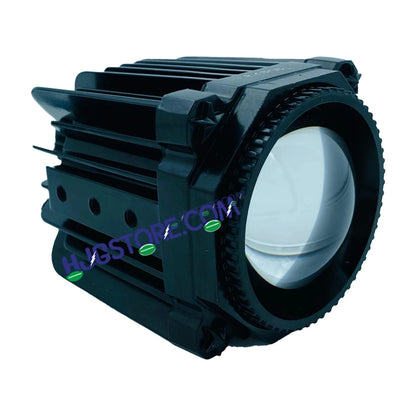 HJG Laser Cannon Foglight 500 Meters Laser Focus Projector Fog Projector Lens with 300 Meters Low Beam 500 Meters High Beam 80W Foglight Ultra Wide Dual Intensity LED Fog Lights White/Yellow Universal For All Cars & Bikes LIU HJG Laser Cannon Foglight 2pc - HJGstore.com