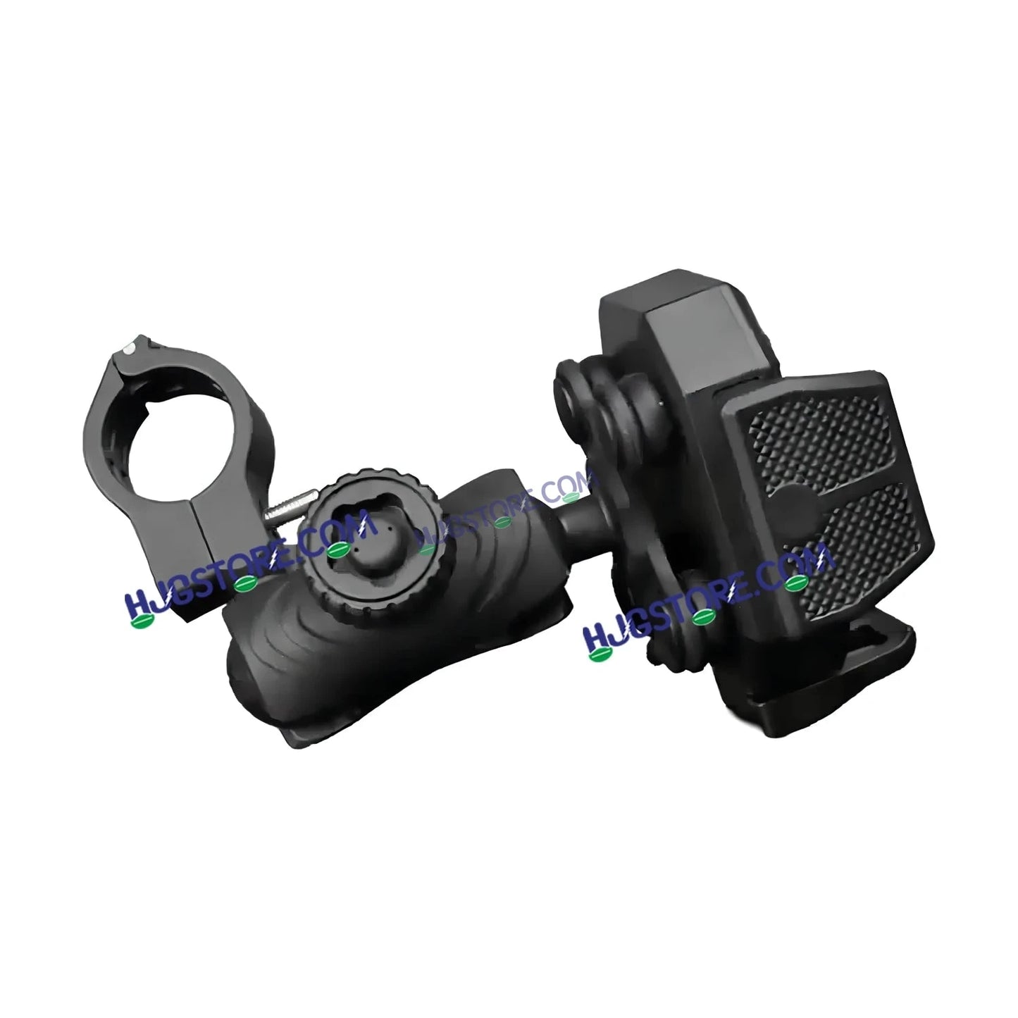 HJG Hexagon R6 Mobile Holder with Handlebar Mount for Bike, Two Wheelers Universal HJG Hexagon R6 Mirror Mount Mobile Holder Anti-Theft Mobile Holder 360 Degree Rotation Adjustable Size and Locking System LIU HJG Hexagon R6 Bike Handlebar Mount Holder - HJGstore.com