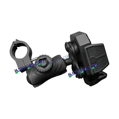 HJG Hexagon R6 Mobile Holder with Handlebar Mount for Bike, Two Wheelers Universal HJG Hexagon R6 Mirror Mount Mobile Holder Anti-Theft Mobile Holder 360 Degree Rotation Adjustable Size and Locking System LIU HJG Hexagon R6 Bike Handlebar Mount Holder - HJGstore.com
