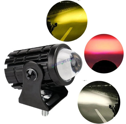 HJG Mini Spot Light Devil with Red DRL, White, Yellow Light Car Motorcycle Truck Off Road 20w Spot Fog Lights Driving Spotlight HJG Original Spot Light Fog light Devil Mini Drive, Pack of 1 - HJGstore.com