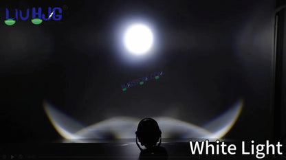 HJG Terminator 2 Projector Foglight 100W with Laser Spot and Wide Spread Red DRL/White/Yellow/Warm White Light 100W Foglight Ultra Wide Dual Intensity LED Driving Fog Lights 3000K/4300K/6500K Universal For All Cars & Bikes LIU HJG Terminator 2 Bi Foglight - HJGstore.com