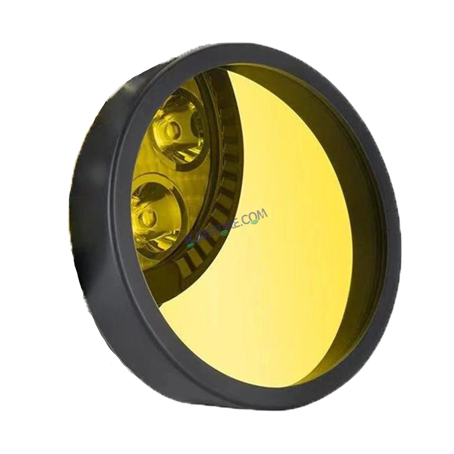 HJG Spare Yellow Filter Cap Cover for 7 LED 140W Round CREE / 9 LED 180W Round CREE Fog Light Yellow Filter Cover Auxiliary Light For All Motorcycles Yellow Filter Cap (Pack of 1) HJG Round Yellow Filter Cover for 7 LED 140W 9 LED 180W Fog Light - HJGstore.com