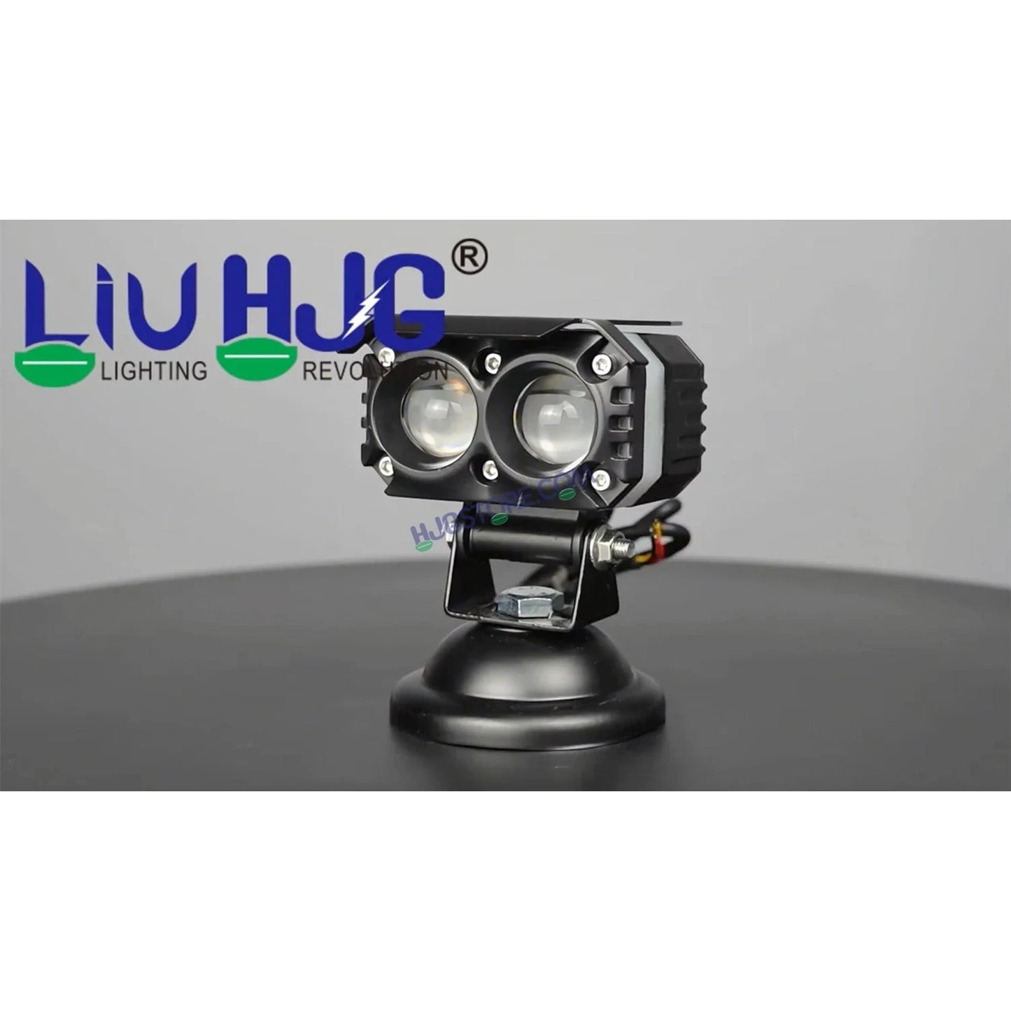 HJG M Series RGB DRL 2 Lens Projector Lens 2pc Foglight RGB DRL Modes 2 Lens LED Projector Fog Lens 50W with RGB DRL Foglight Ultra Wide Dual Intensity LED Fog Lights White/Yellow/RGB DRL Projector (50W) Universal For All Cars & Bikes LIU HJG RGB Foglight - HJGstore.com