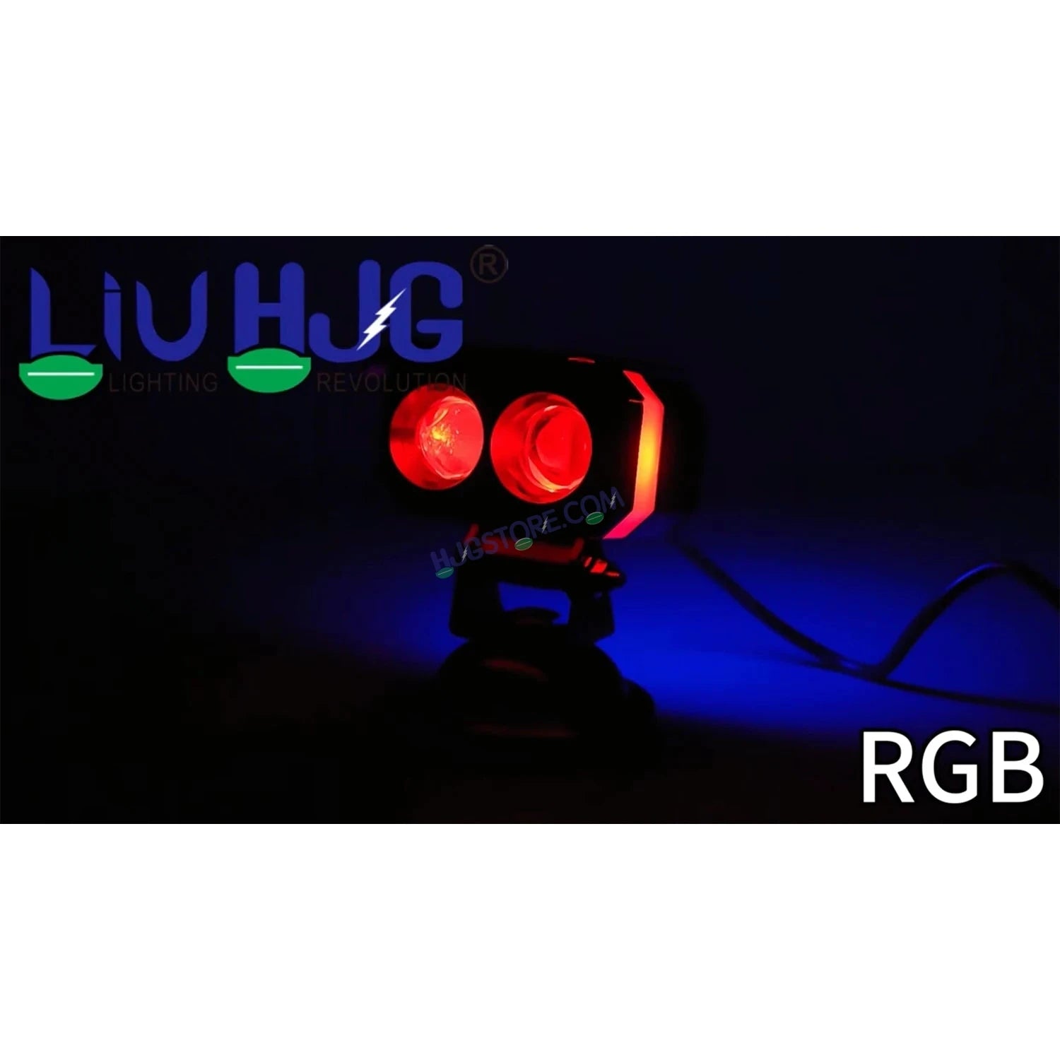 HJG M Series RGB DRL 2 Lens Projector Lens 2pc Foglight RGB DRL Modes 2 Lens LED Projector Fog Lens 50W with RGB DRL Foglight Ultra Wide Dual Intensity LED Fog Lights White/Yellow/RGB DRL Projector (50W) Universal For All Cars & Bikes LIU HJG RGB Foglight - HJGstore.com