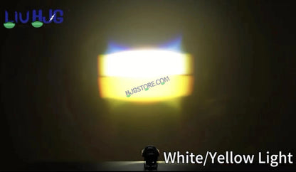 HJG S-82 Foglight Projector Lens Foglight 80W with Hazard Indicator Projector Lens Fog Light 80W Foglight Ultra Wide Dual Intensity LED Fog Lights White/Yellow Universal For All Cars & Bikes with Hazard Indicator LIU HJG S-82 Foglight with Red Amber DRL - HJGstore.com