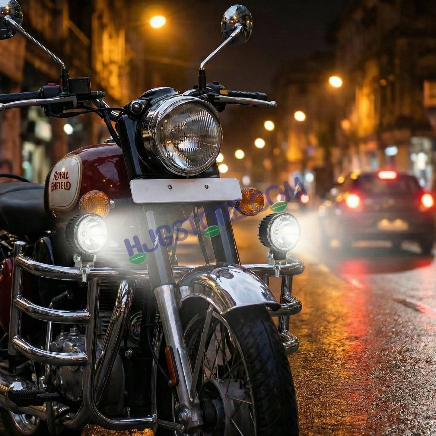 HJG W12 3 Inch Round Classic Foglamp 3 Inch Round Foglight White LED Foglight Ultra Wide Spread White Light Foglight Ultra Wide High Intensity LED Driving Fog Lights Universal For All Cars & Bikes LIU HJG Classic W12 3 Inch Round Shape Foglight - HJGstore.com