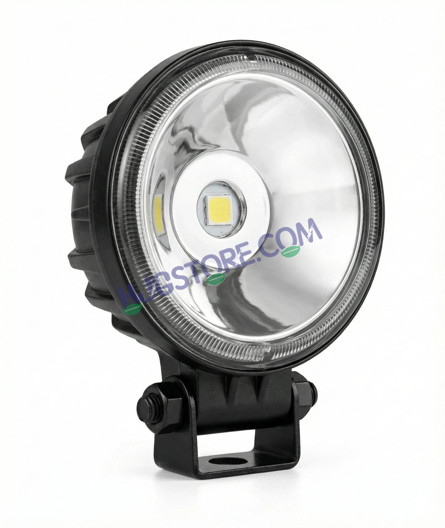 HJG W12 3 Inch Round Classic Foglamp 3 Inch Round Foglight White LED Foglight Ultra Wide Spread White Light Foglight Ultra Wide High Intensity LED Driving Fog Lights Universal For All Cars & Bikes LIU HJG Classic W12 3 Inch Round Shape Foglight - HJGstore.com