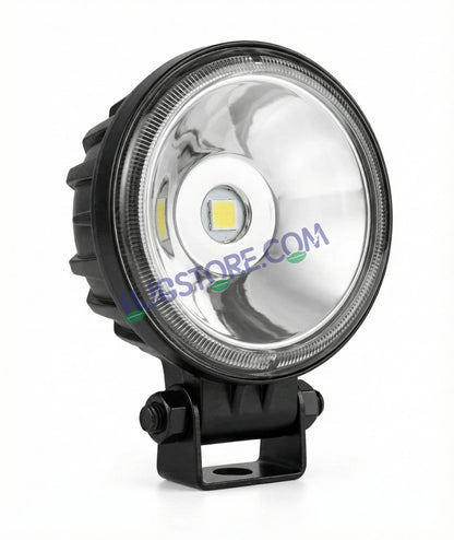 HJG W12 3 Inch Round Classic Foglamp 3 Inch Round Foglight White LED Foglight Ultra Wide Spread White Light Foglight Ultra Wide High Intensity LED Driving Fog Lights Universal For All Cars & Bikes LIU HJG Classic W12 3 Inch Round Shape Foglight - HJGstore.com