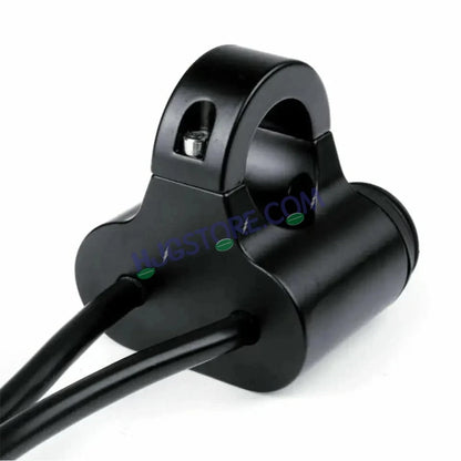 HJG 2 x 3-Way Motorcycle Handlebar Switch 12V CNC Metal Switch - 7/8" 22mm Motorcycle Handlebar Control Cluster for Headlight, Electric Start, Turn Signal & Hazard Light Motorcycle 2 x 3-Way Handlebar Switch For All Motorcycles - HJGstore.com