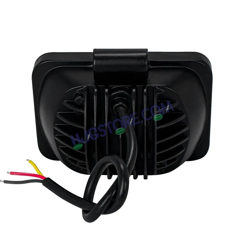 HJG W11 4x5" Classic Square Foglight Headlight 4x5 Inch Foglight White/Yellow DRL Dual LED Foglight Amber/White DRL White Light Foglight Ultra Wide Dual Intensity LED Driving Fog Lights Universal For All Cars & Bikes LIU HJG Classic W11 4x5 Inch Fog - HJGstore.com