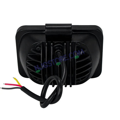 HJG W11 4x5" Classic Square Foglight Headlight 4x5 Inch Foglight White/Yellow DRL Dual LED Foglight Amber/White DRL White Light Foglight Ultra Wide Dual Intensity LED Driving Fog Lights Universal For All Cars & Bikes LIU HJG Classic W11 4x5 Inch Fog - HJGstore.com