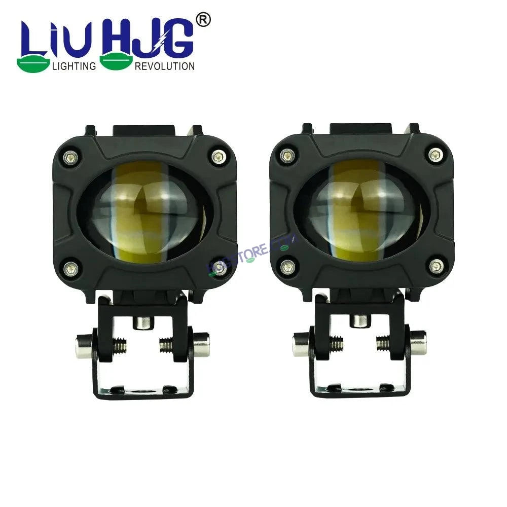 HJG M1 120W Foglight Foglamp HJG Car Accessories Led Headlights Mini Driving Lights Led Fog Lights For Motorcycle Lights, Set of 2 - HJGstore.com