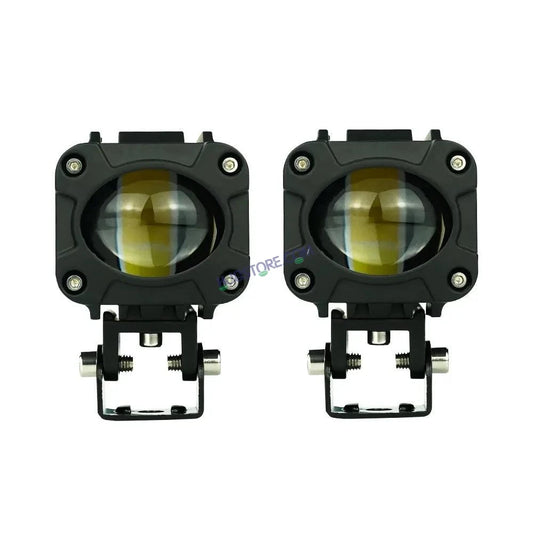 HJG M1 120W Foglight Foglamp HJG Car Accessories Led Headlights Mini Driving Lights Led Fog Lights For Motorcycle Lights, Set of 2 - HJGstore.com