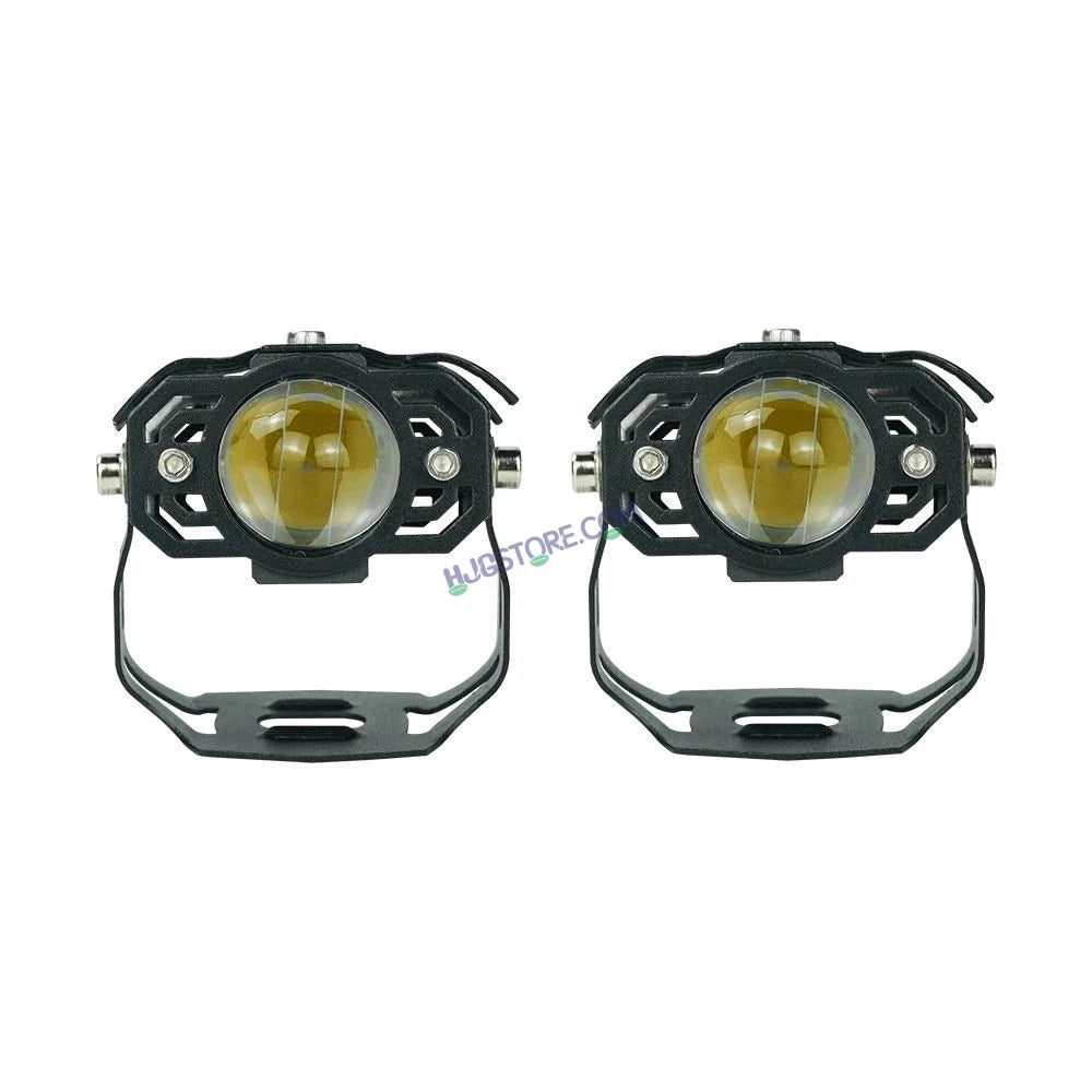 HJG Spider Drive Pack of 2 Pc Foglight Foglamp Car LED Work Light Driving Lamp Headlights Auxiliary Light for Motorcycle Accessories Fog Light Motorcycle Spotlight, Set of 2 HJG Spider Drive - HJGstore.com