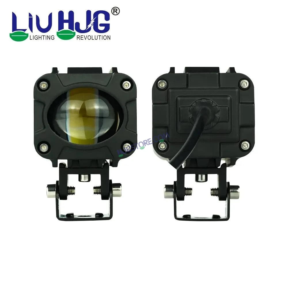 HJG M1 120W Foglight Foglamp HJG Car Accessories Led Headlights Mini Driving Lights Led Fog Lights For Motorcycle Lights, Set of 2 - HJGstore.com