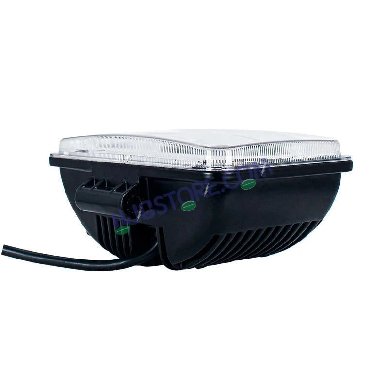 HJG W09 5x7" Classic Square Foglight Headlight 51W 6.5" Foglight White/Yellow DRL Dual LED Foglight Amber/White DRL White Light 51W Foglight Ultra Wide Dual Intensity LED Driving Fog Lights Universal For All Cars & Bikes LIU HJG Classic W09 6.5 Inch Fog - HJGstore.com