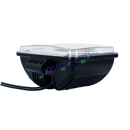 HJG W09 5x7" Classic Square Foglight Headlight 51W 6.5" Foglight White/Yellow DRL Dual LED Foglight Amber/White DRL White Light 51W Foglight Ultra Wide Dual Intensity LED Driving Fog Lights Universal For All Cars & Bikes LIU HJG Classic W09 6.5 Inch Fog - HJGstore.com