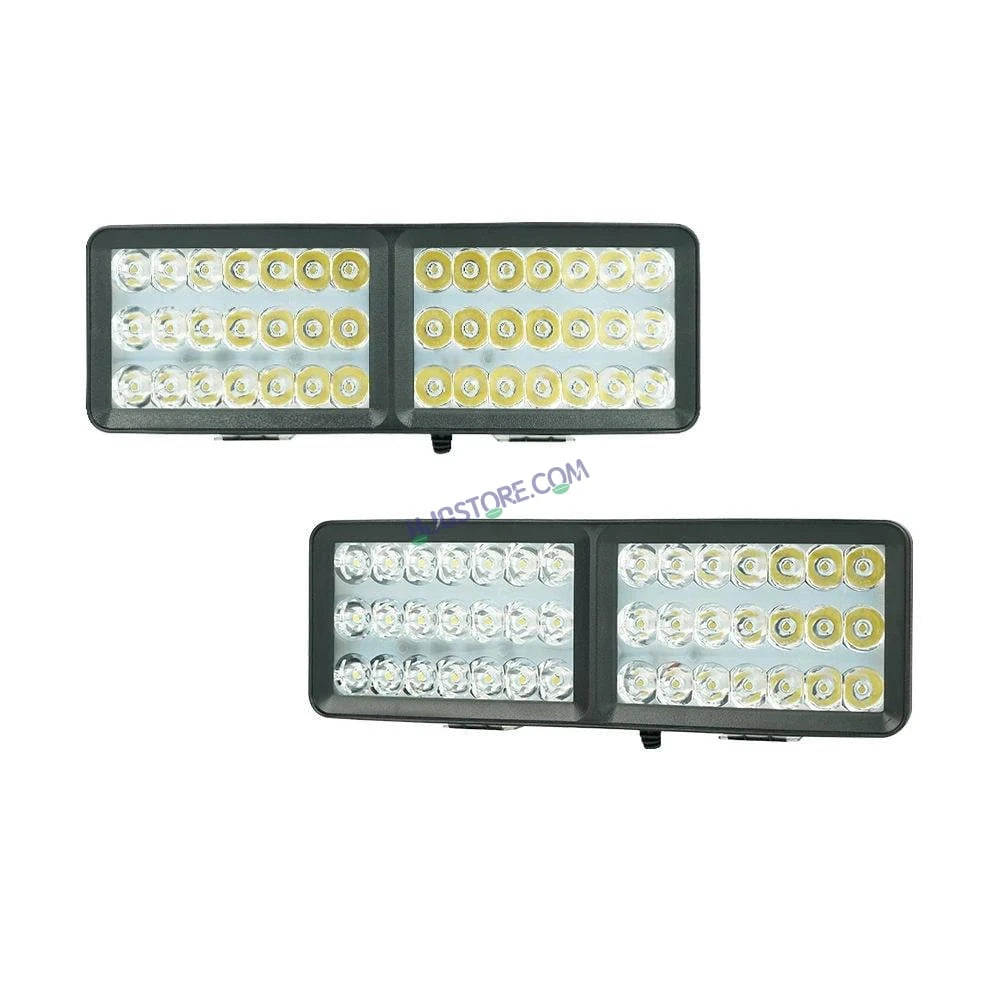 HJG 42 LED Rectangle Foglight Foglamp HJG Car Accessories Led Headlights Mini Driving Lights Led Fog Lights For Motorcycle Lights, Set of 2 - HJGstore.com