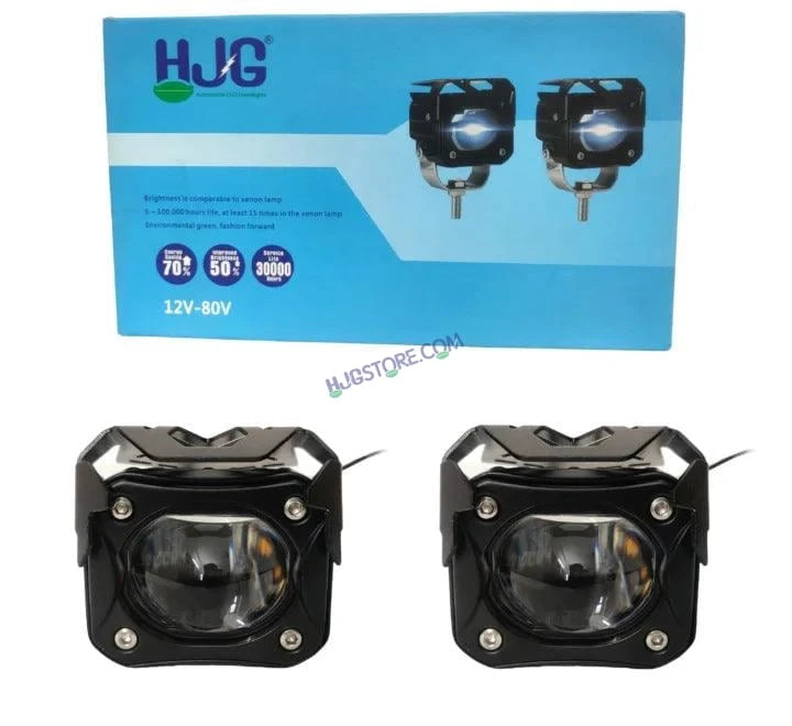 HJG Original 1 FUTURE Mega Drive 60W Quad Shot Dual LED/Dual Color High/Low Yellow/White LED Fog Lights - HJGstore.com