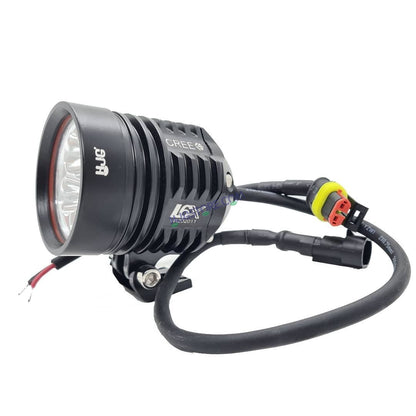 HJG 6 LED Projector Foglight Flood Lamp L6X 60W Cree 6 Led Auxiliary LAMP Flood Light Fog LAMP (12-80V DC) - HJGstore.com