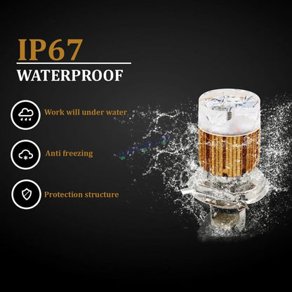 White/MultiColor H4 Headlight Bulb for Bikes Universal For Car Universal For Bike (Upper Multicolor/Dipper White, Type H4 headlight bulb) - HJGstore.com
