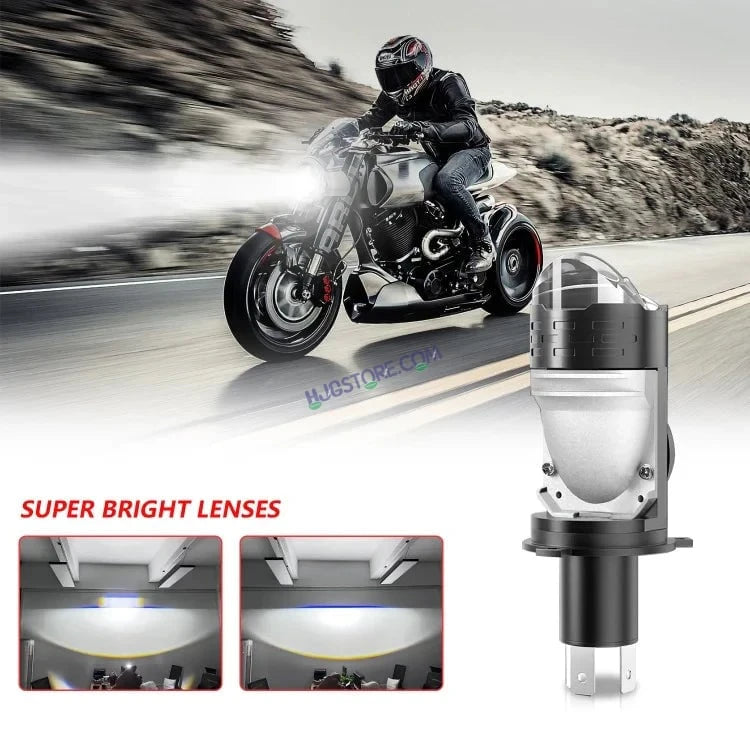 HJG Y6 Dual Projector Lens LED Headlight Bulb Online INDIA – HJGstore.com