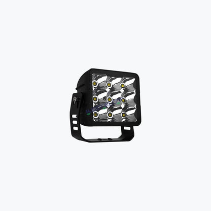 HJG LIU HJG 70W 9 LED Bezel Less Square White Fog Light (9V-36V, DC) Universal for All Vehicles New Model Fog Light HJG 9 LED Bezelless 70W Foglight with Power Adaptor Foglight LED Driving Fog Lights White (1*70W) Universal For All Cars & Bikes, Pack of 1 - HJGstore.com