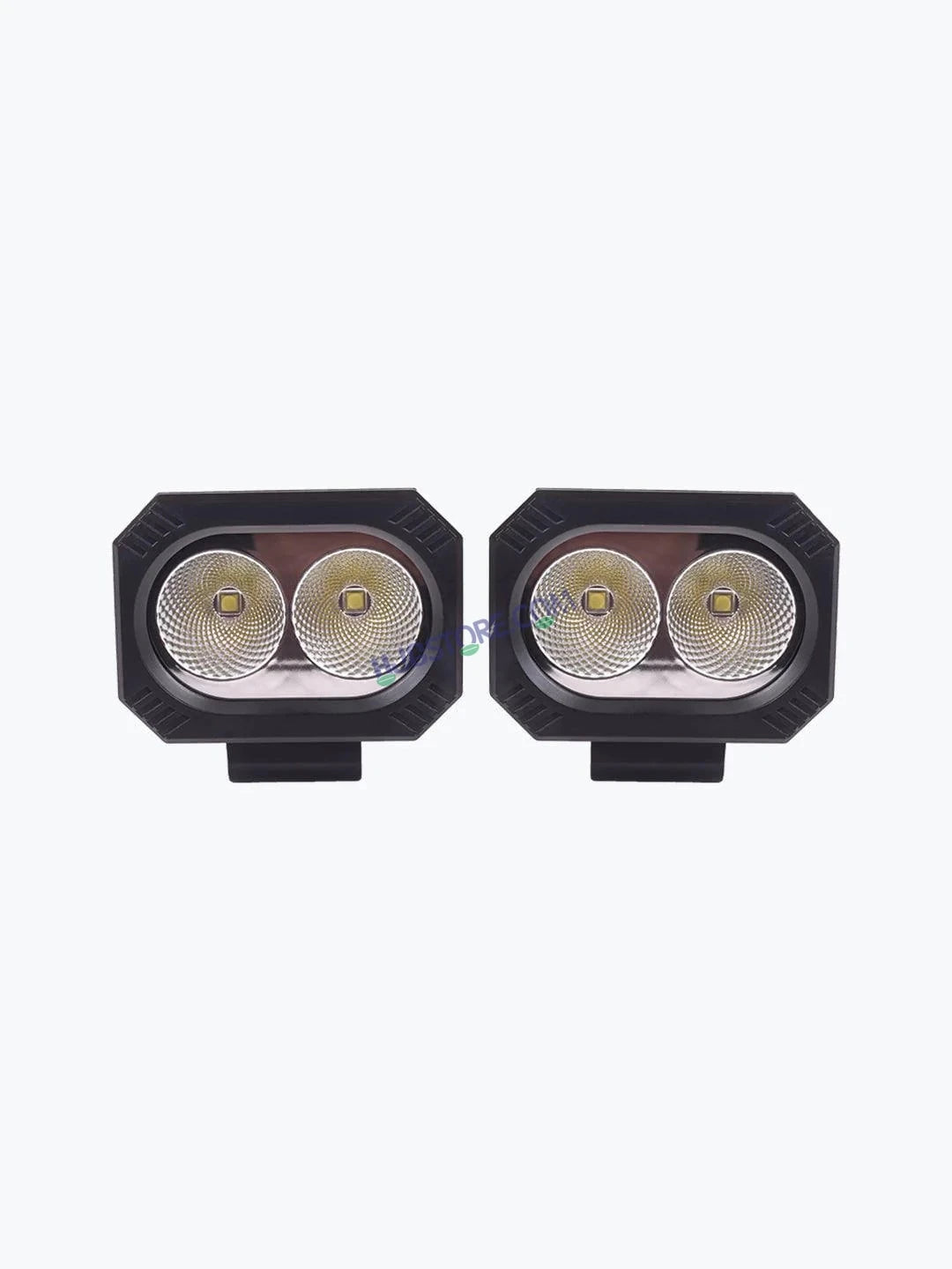 HJG 2 LED CREE 4 Inch Fog Light 100W 20000 Lumens Fog Light 2 LED CREE 2pc Foglight Spread Light Fog 100W with 20000 Lumens Brightness Foglight Ultra Wide Intensity LED Fog Lights 2 LED CREE (100W) Universal For All Cars & Bikes LIU HJG 2 LED CREE 4 Inch - HJGstore.com