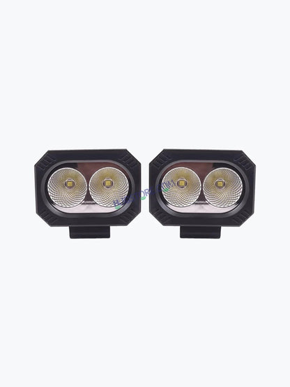 HJG 2 LED CREE 4 Inch Fog Light 100W 20000 Lumens Fog Light 2 LED CREE 2pc Foglight Spread Light Fog 100W with 20000 Lumens Brightness Foglight Ultra Wide Intensity LED Fog Lights 2 LED CREE (100W) Universal For All Cars & Bikes LIU HJG 2 LED CREE 4 Inch - HJGstore.com